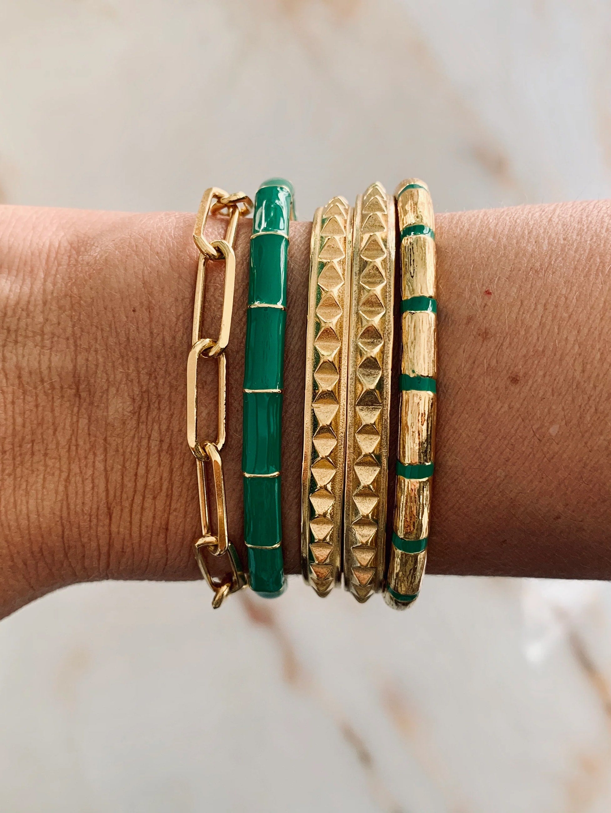 Bamboo Cuff Bracelet 12