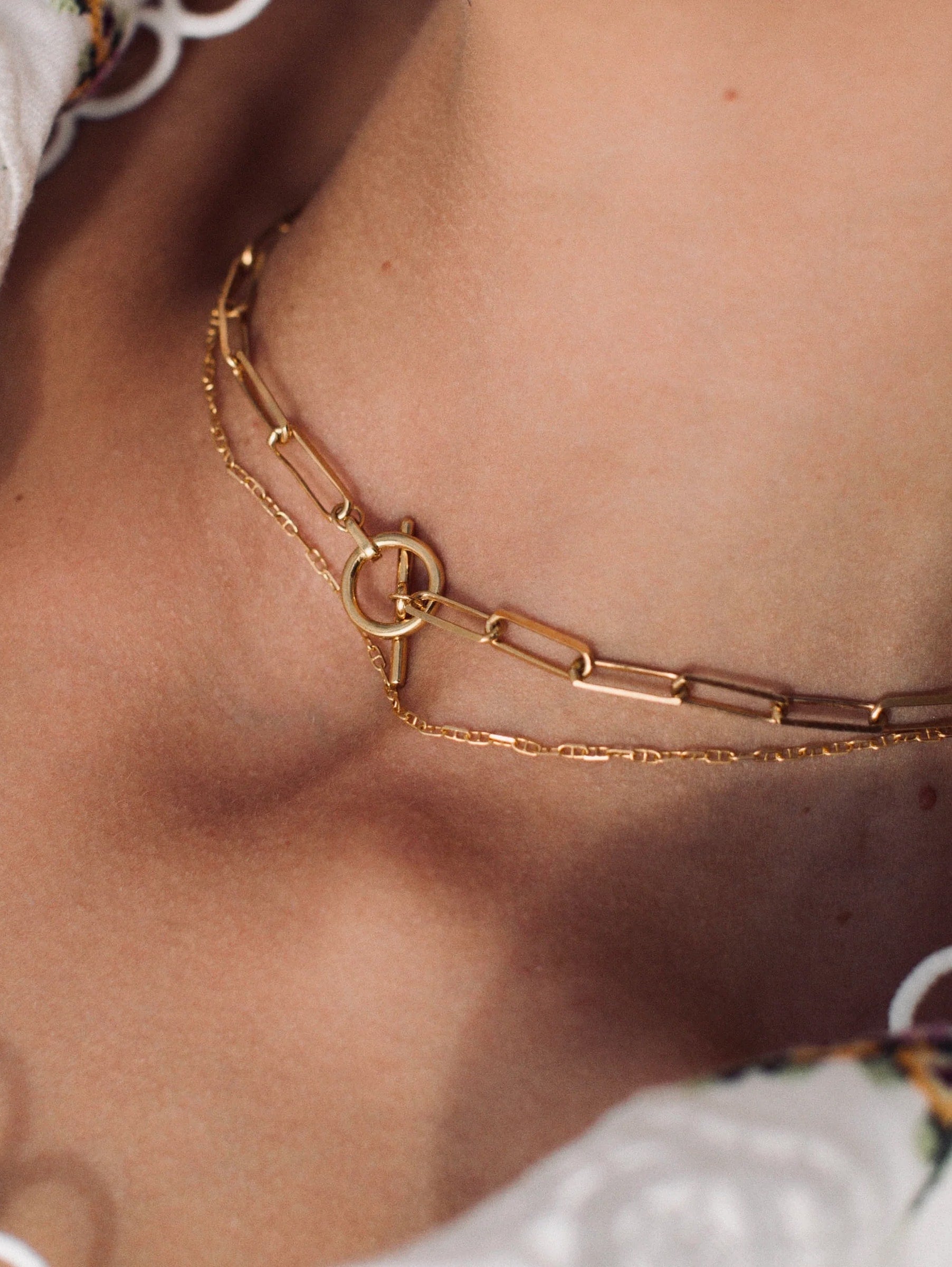 Paperclip Chain Necklace 4