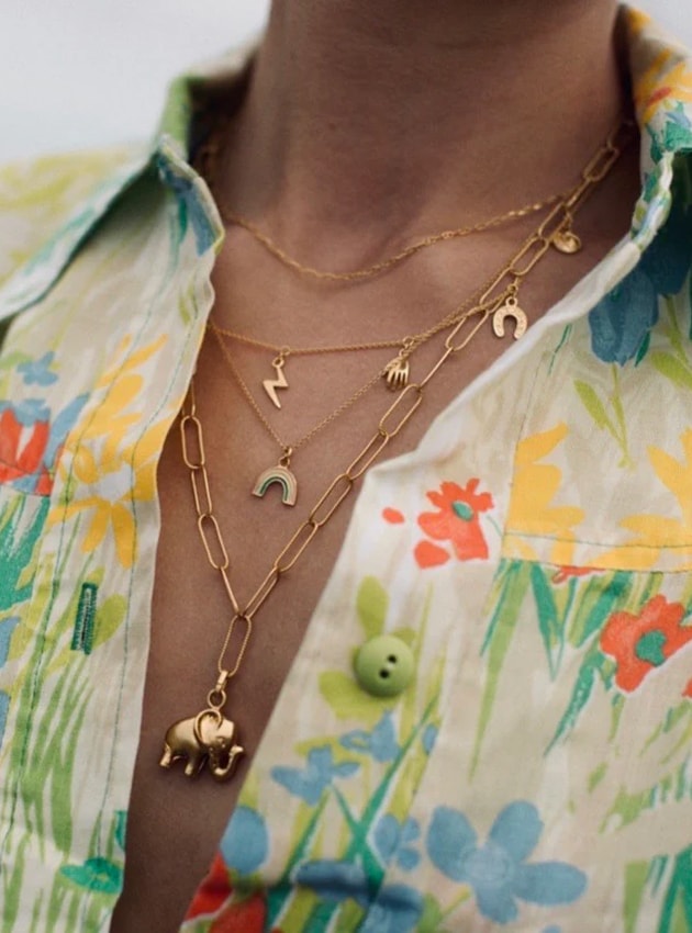 Rainbow Pendant Necklace 3