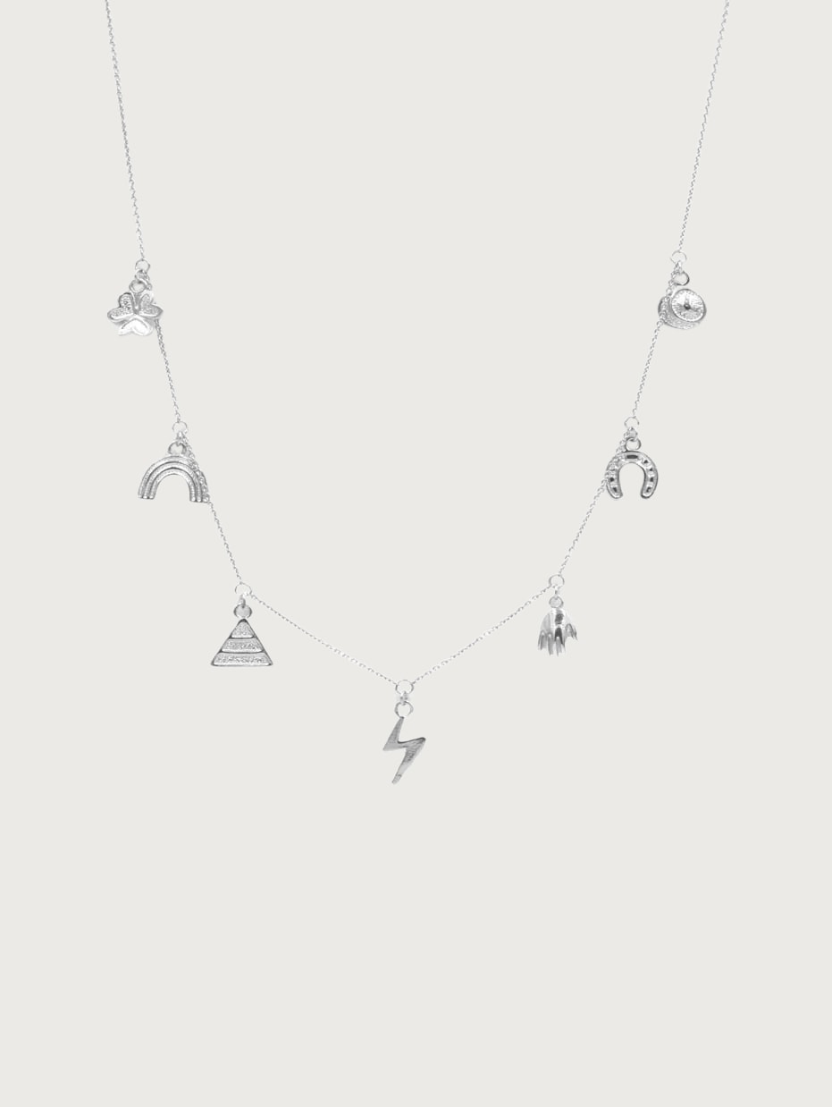 Celestial Star Drop Necklace