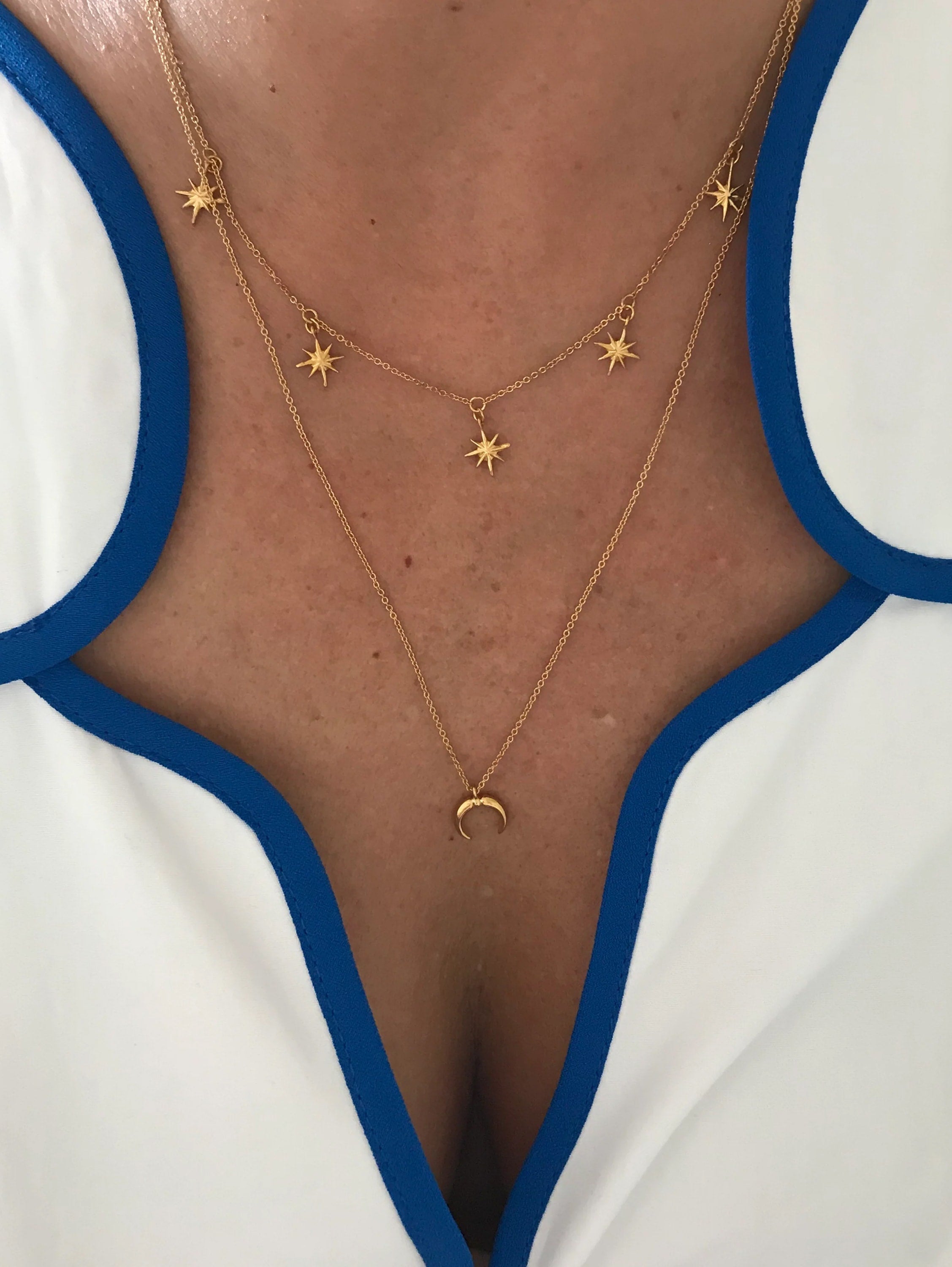 Celestial Star Drop Necklace 5
