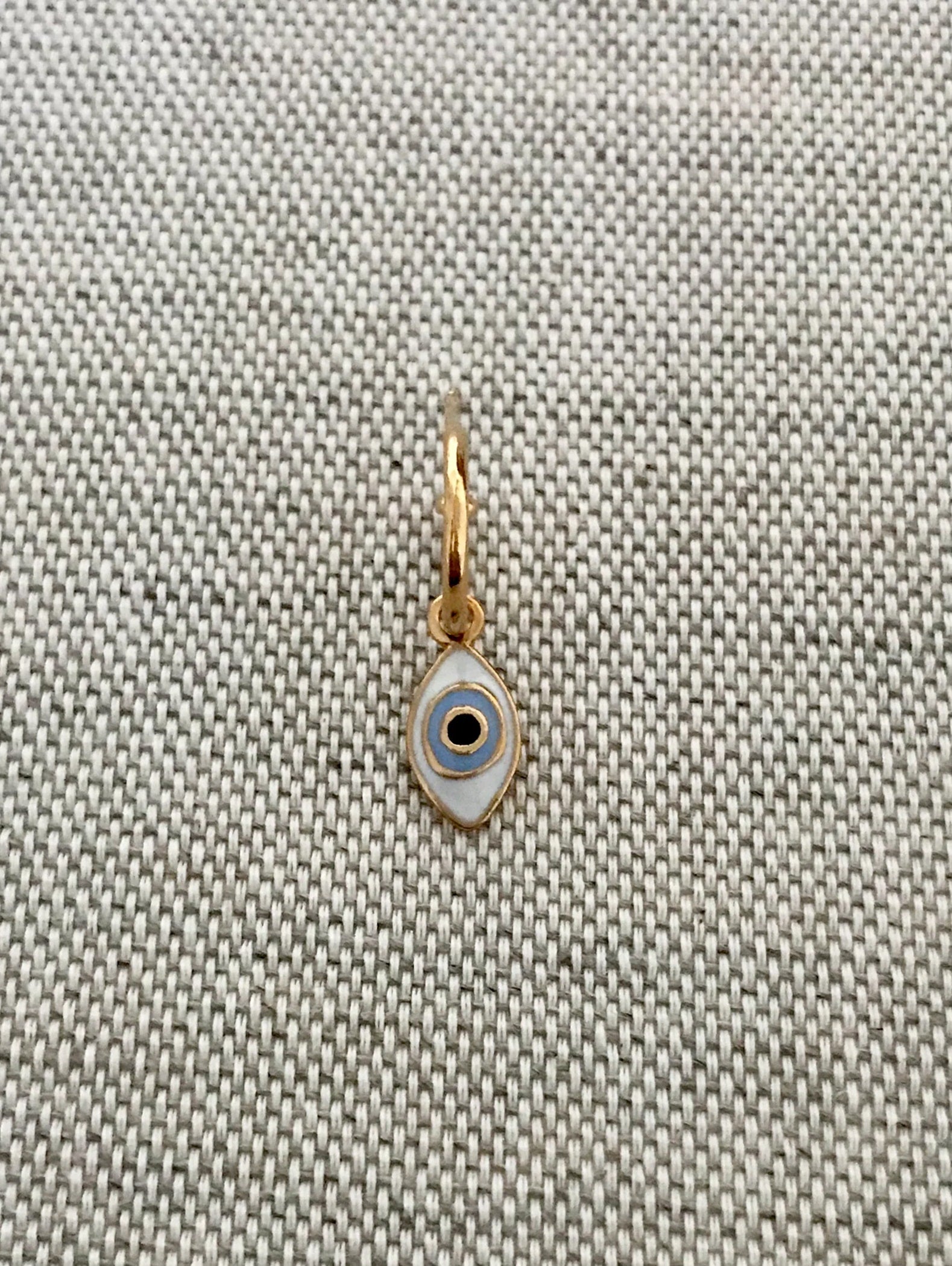 Evil Eye Charm Hoop 4