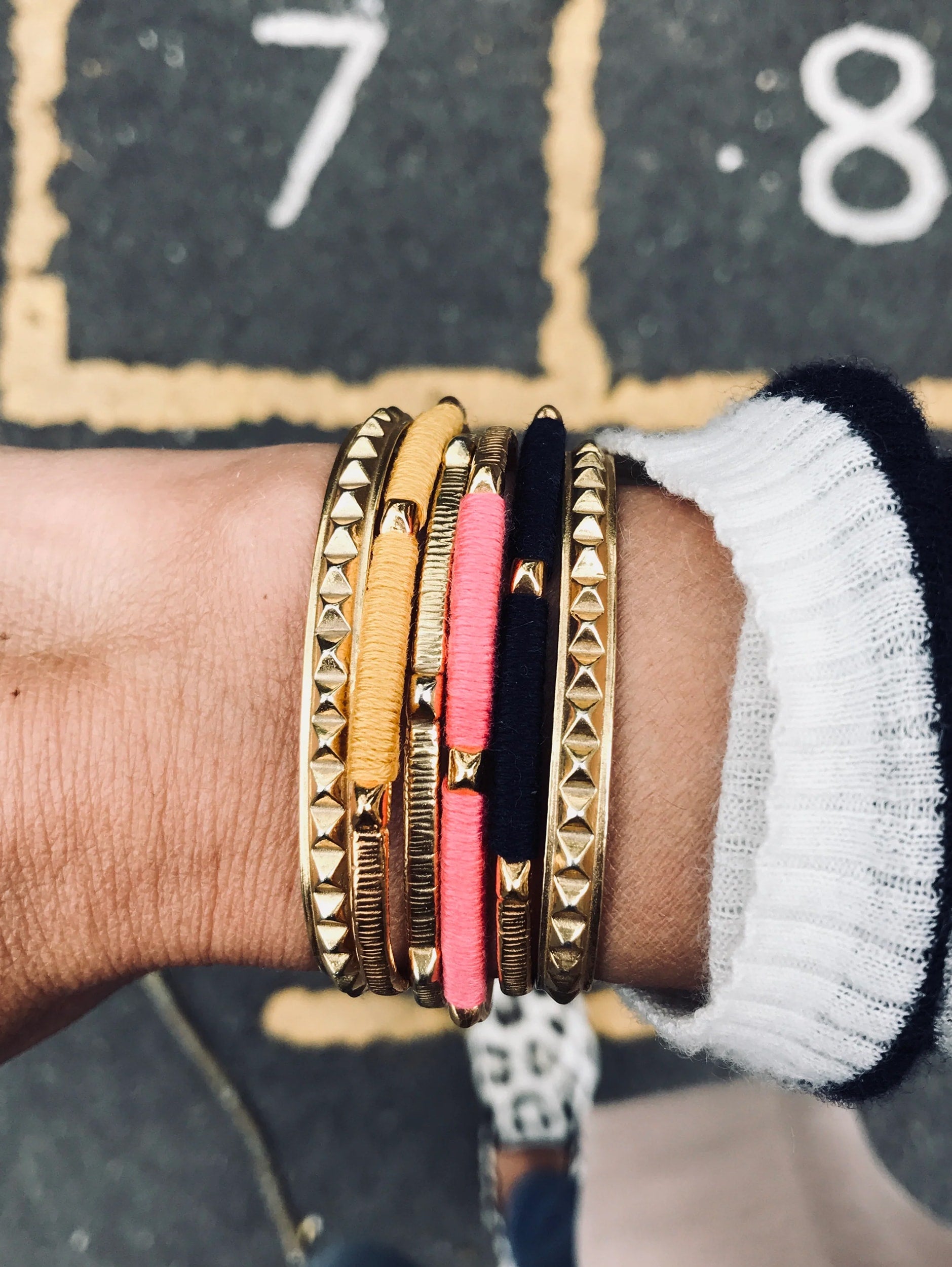 Woven Thread Cuff Bracelet 21