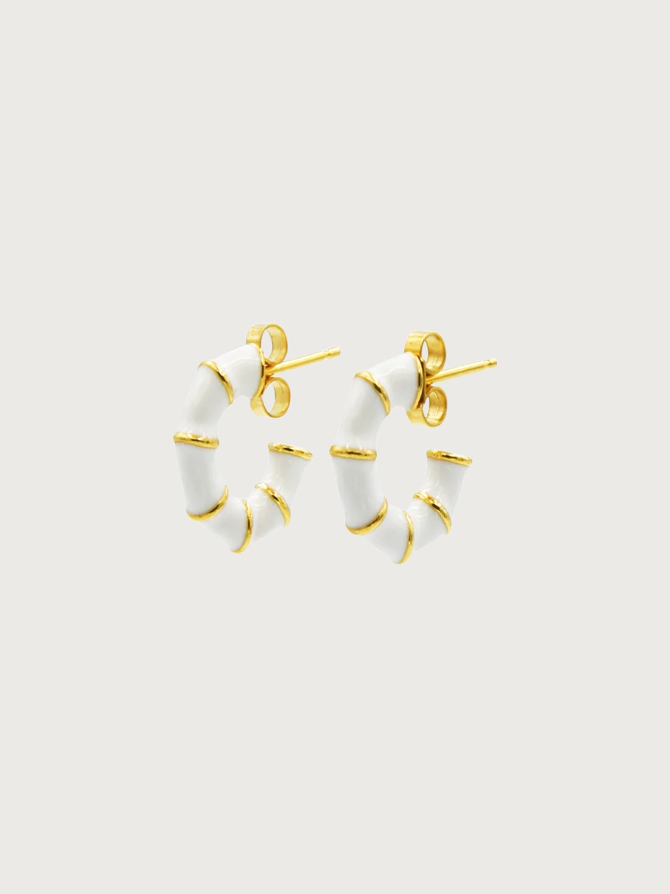 Textured Bamboo Hoops 3
