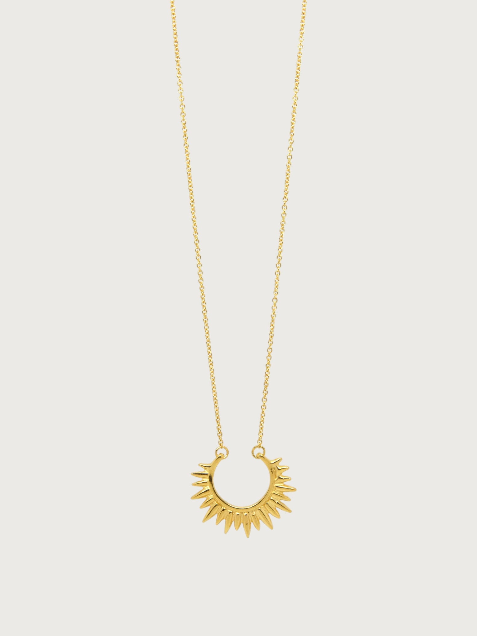 Sunburst Pendant Necklace