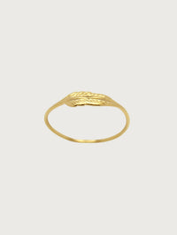 Feather Band Ring