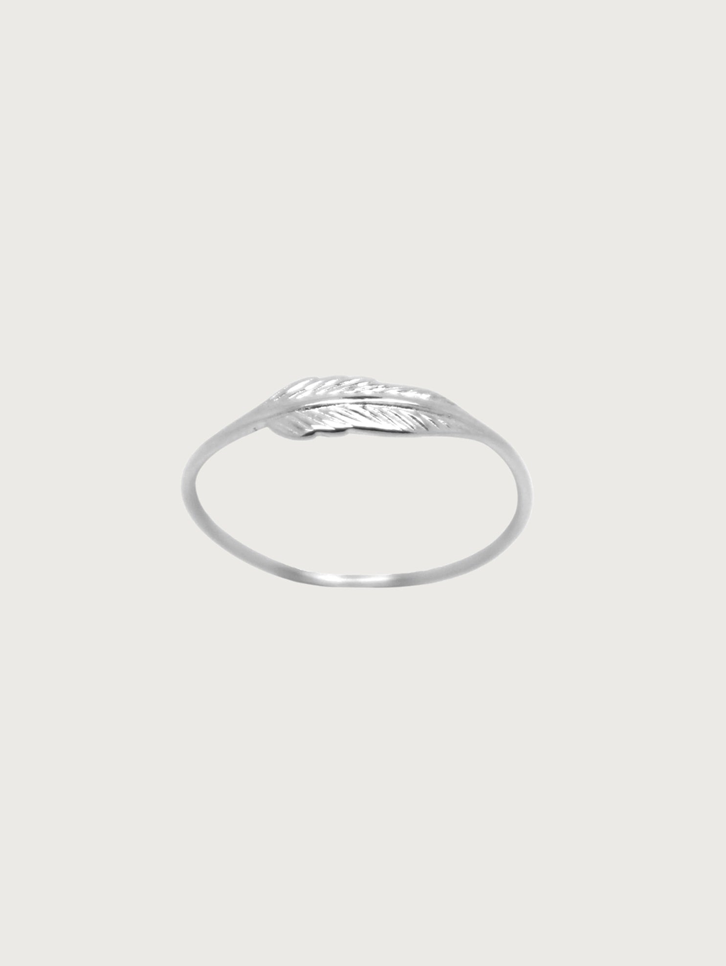 Feather Band Ring