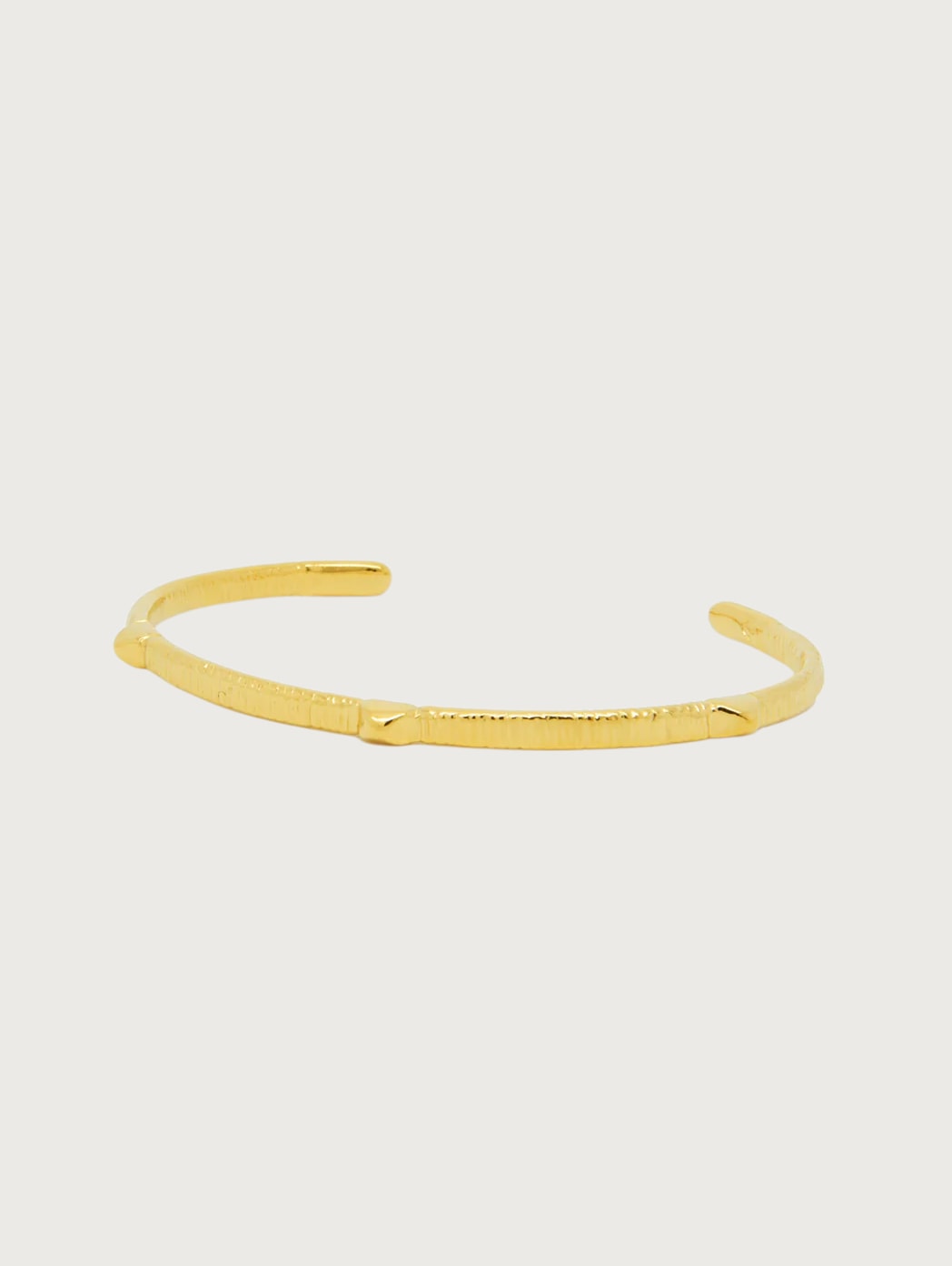 Minimal Bamboo Cuff Bracelet