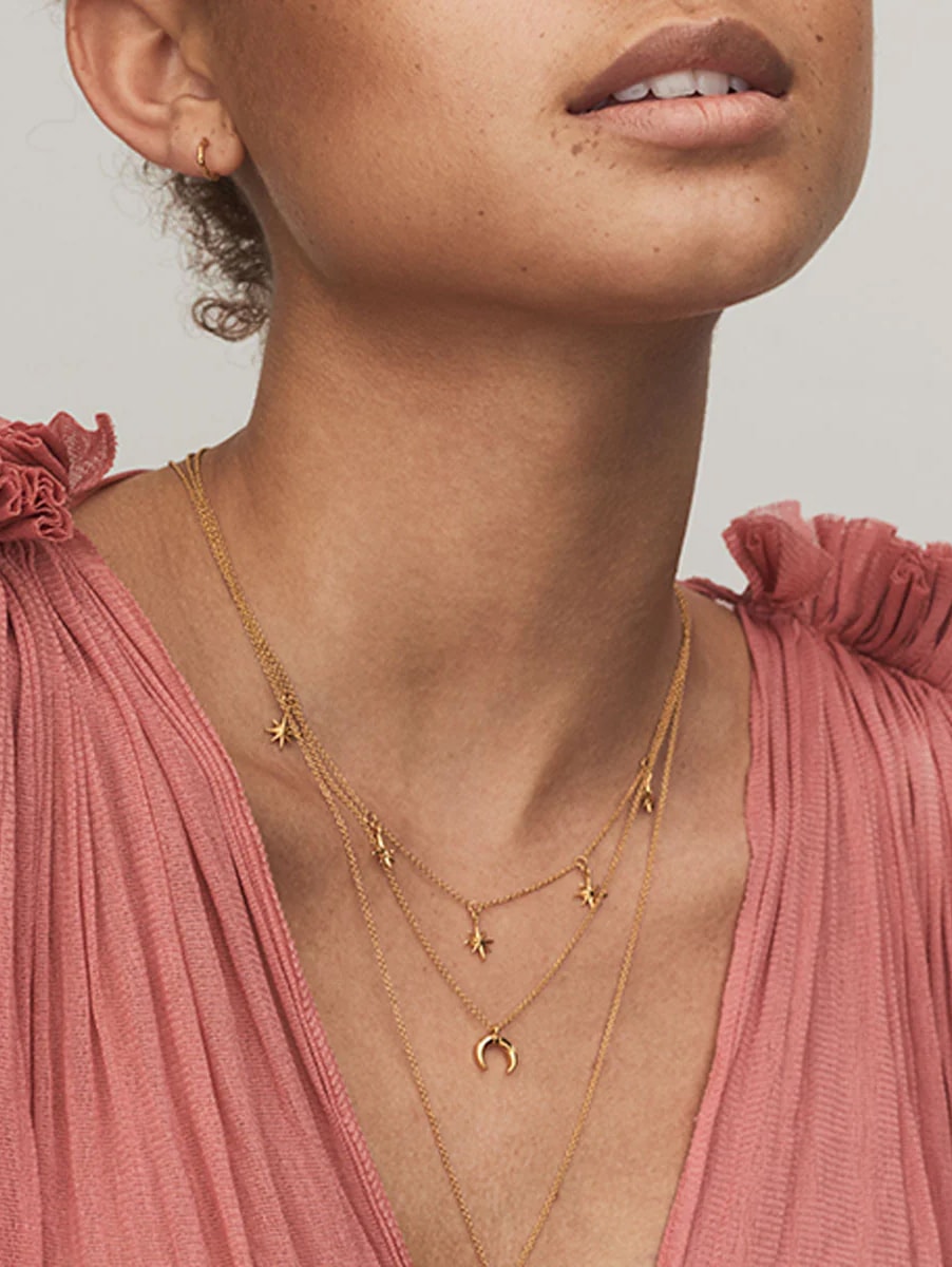 Celestial Star Drop Necklace 4