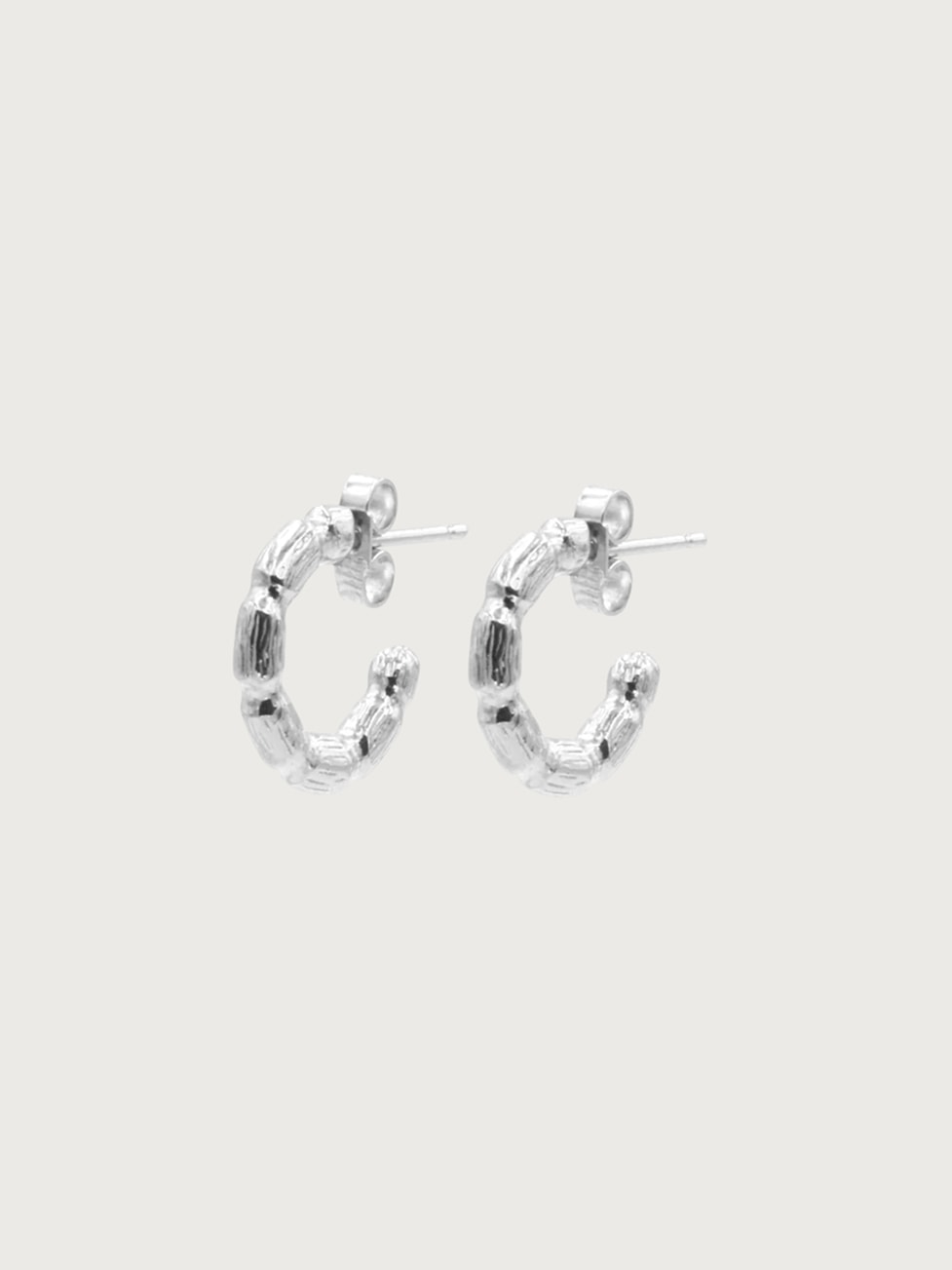 Chunky Bamboo Hoops