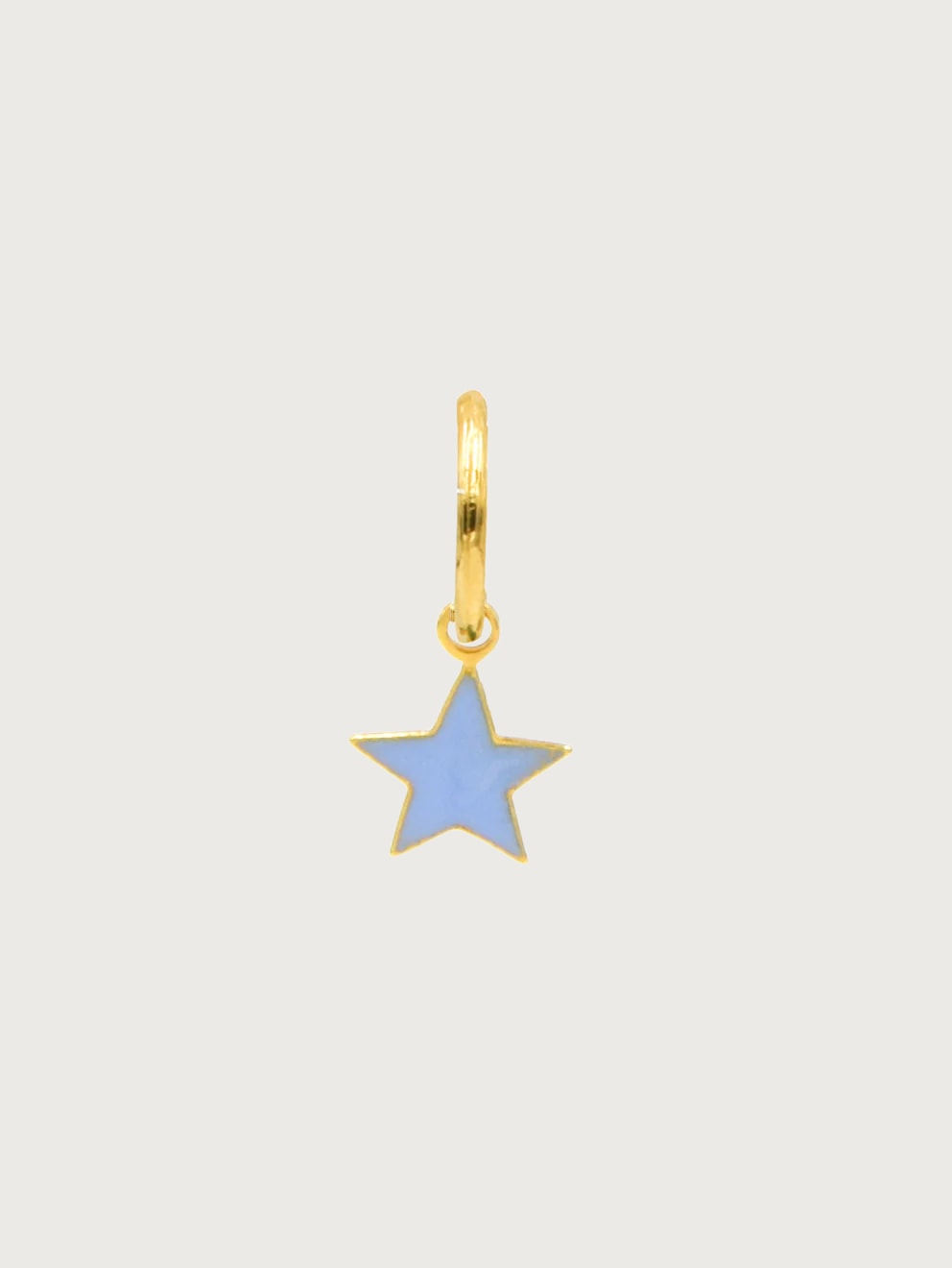 Star Charm Mini Hoop
