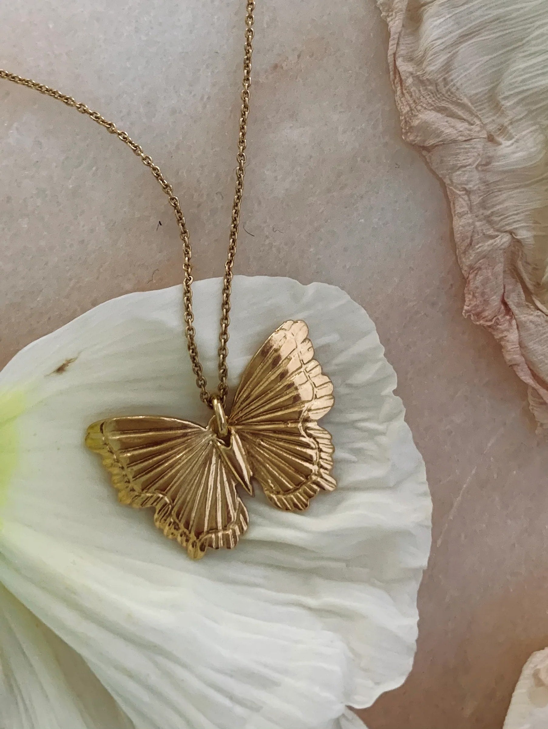 Butterfly Pendant Necklace 4