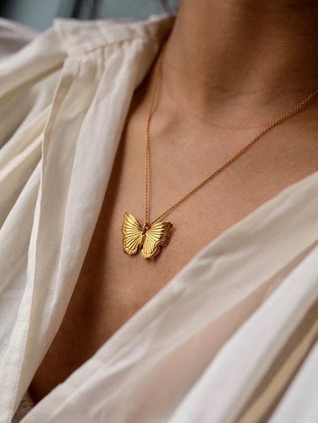 Butterfly Pendant Necklace 5
