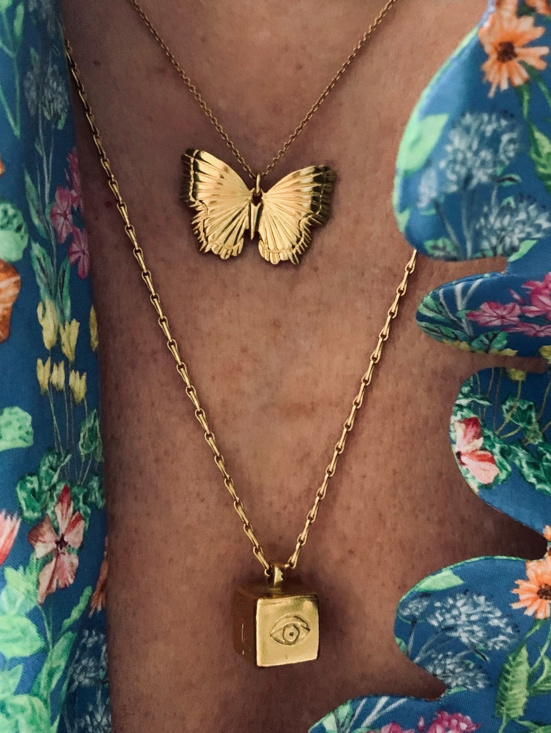 Butterfly Pendant Necklace 6
