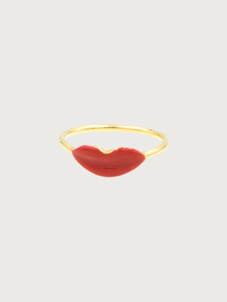 Lips Statement Ring